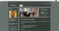 Desktop Screenshot of hotel-erasmus.com